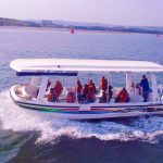 Boat of Isle of Capri cruises in Durban South Africa. A top 10 tourist attraction as featured on durbanvibe.co.za Durban tourist information and what's on in Durban website