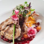 Decorative Grilled chicken breast served at the world famous Cargo hold restaurant in Durban South Africa as featured on the durbanvibe.co.za what's on in durban and Durban tourist information website