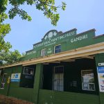 Mahatma Gandhi House in Durban, South Africa showing the printing press building, A popular Durban tourist attraction featured on the Lovedurban website