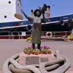 Cultural statue at the Port Natal in Durban South Africa as featured on the durbanvibe.co.za what's on in Durban and Durban attractions tourist information website