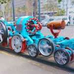 Gear based artwork at the Port Natal in Durban South Africa as featured on the durbanvibe.co.za what's on in Durban and Durban attractions tourist information website