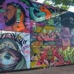 Graffiti wall at the KZNSA Gallery in Durban South Africa as featured on the durbanvibe.co.za what's on in Durban and Durban attractions tourist information website