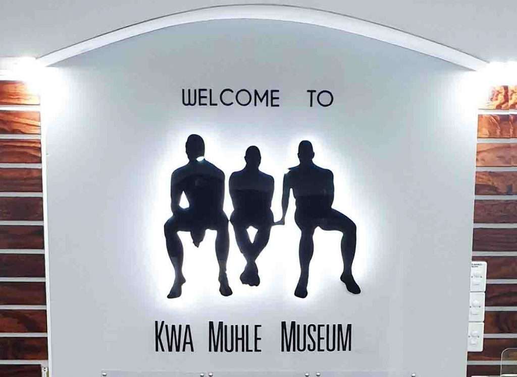 Museum logo at the Kwa Muhle Museum in Durban South Africa as featured on the durbanvibe.co.za what's on in Durban and Durban attractions tourist information website