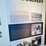 Political material at the Kwa Muhle Museum in Durban South Africa as featured on the durbanvibe.co.za what's on in Durban and Durban attractions tourist information website
