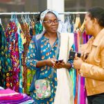 African seller at the I heart market in Durban South Africa as featured on the durbanvibe.co.za what's on in Durban and Durban attractions tourist information website