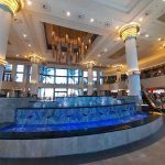 Blue interior at Suncoast Casino in Durban South Africa as featured on the durbanvibe.co.za what's on in Durban and Durban attractions tourist information website