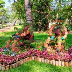 Flowerpot men at Durban Botanic Gardens in Durban South Africa as featured on the durbanvibe.co.za what's on in Durban and Durban attractions tourist information website