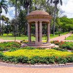 Small gazebo at Durban Botanic Gardens in Durban South Africa as featured on the durbanvibe.co.za what's on in Durban and Durban attractions tourist information website